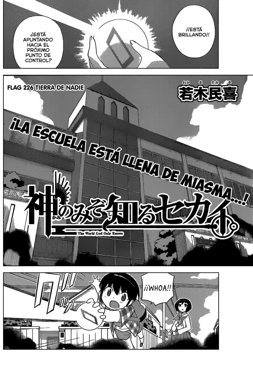 Kami nomi zo Shiru Sekai (2008) - Capítulo 226 - Página 3 - LectorTMOo