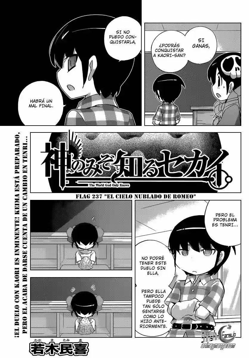 Kami nomi zo Shiru Sekai (2008) - Capítulo 237 - Página 4 - LectorTMOo
