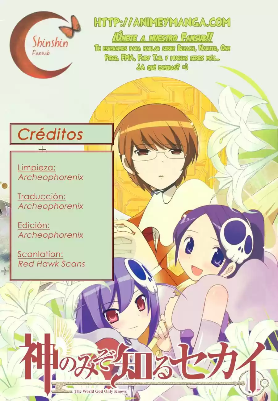 Kami nomi zo Shiru Sekai (2008) - Capítulo 239 - Página 20 - LectorTMOo