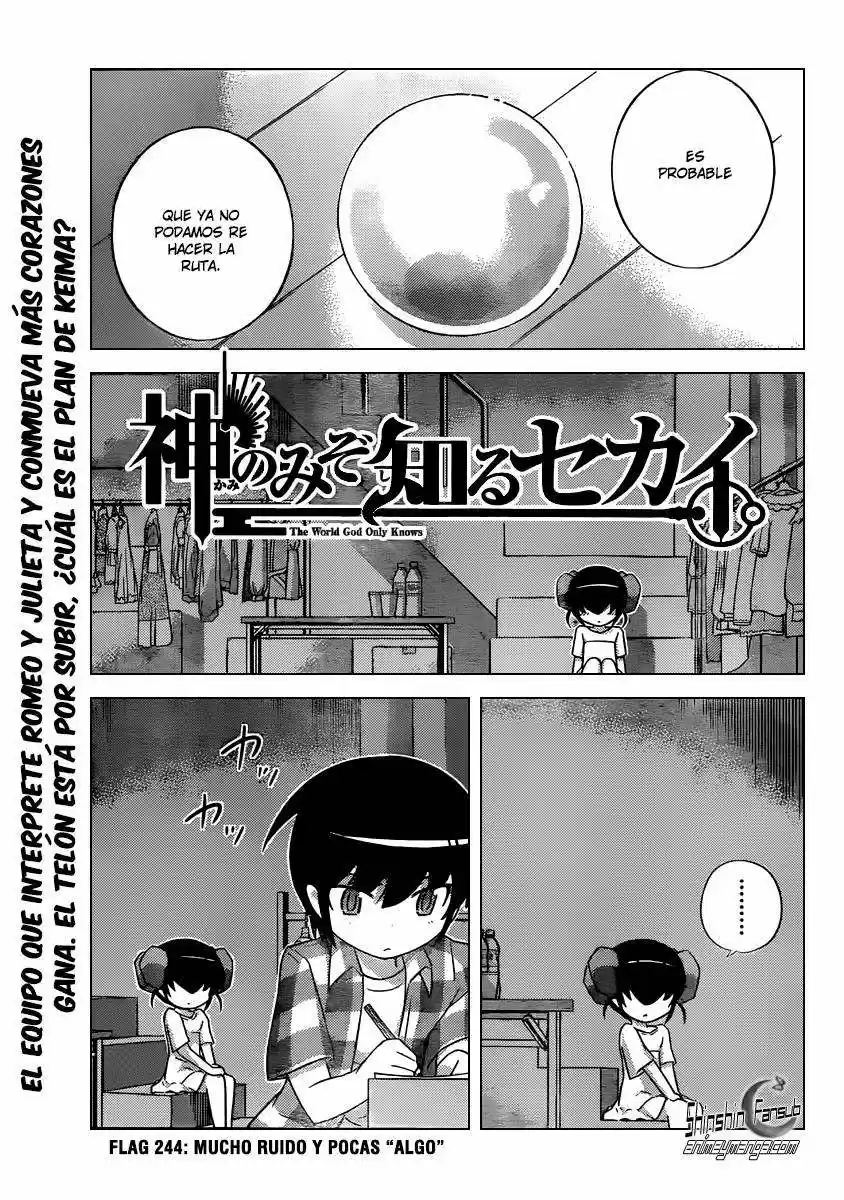 Kami nomi zo Shiru Sekai (2008) - Capítulo 244 - Página 4 - LectorTMOo