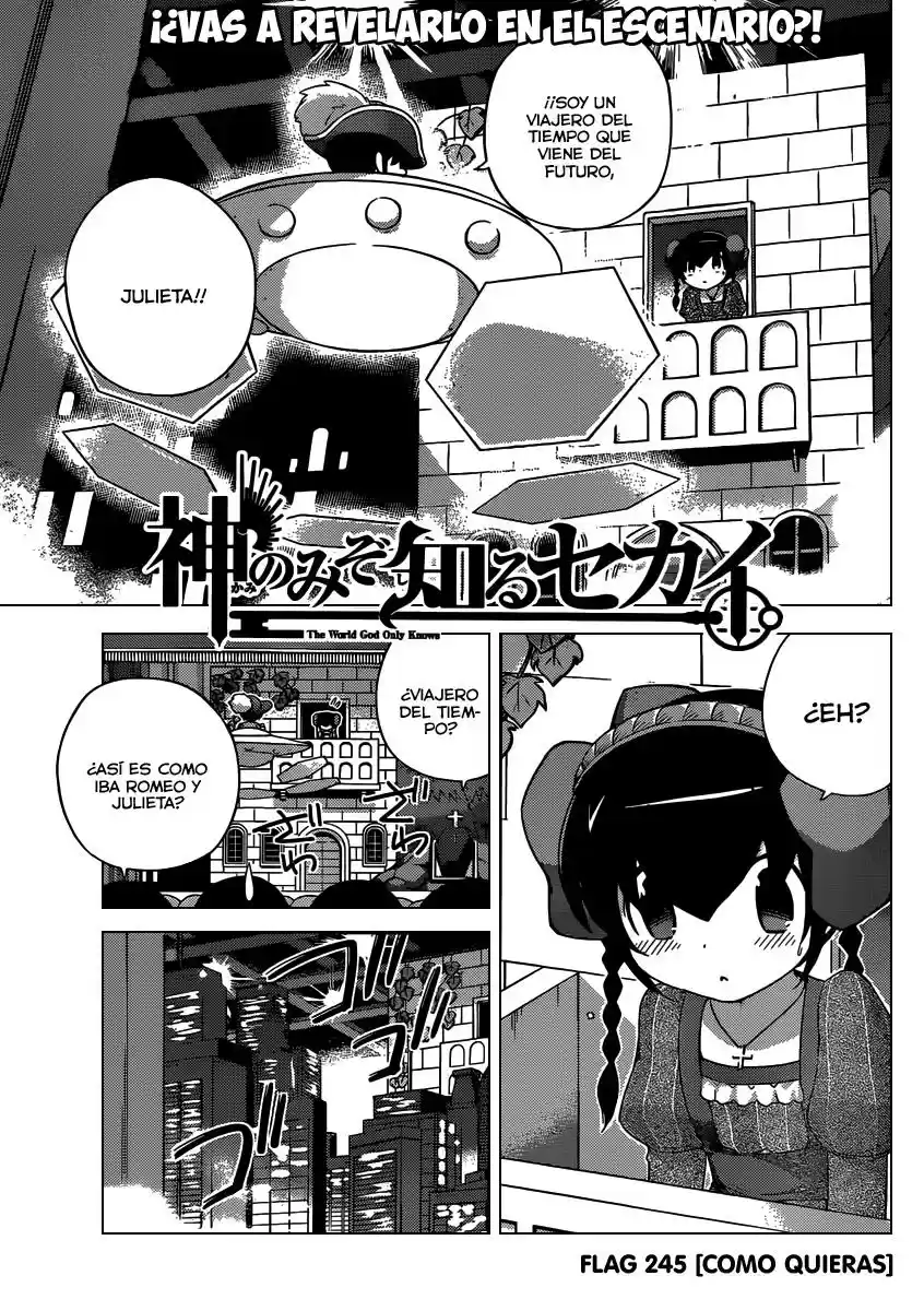 Kami nomi zo Shiru Sekai (2008) - Capítulo 245 - Página 2 - LectorTMOo