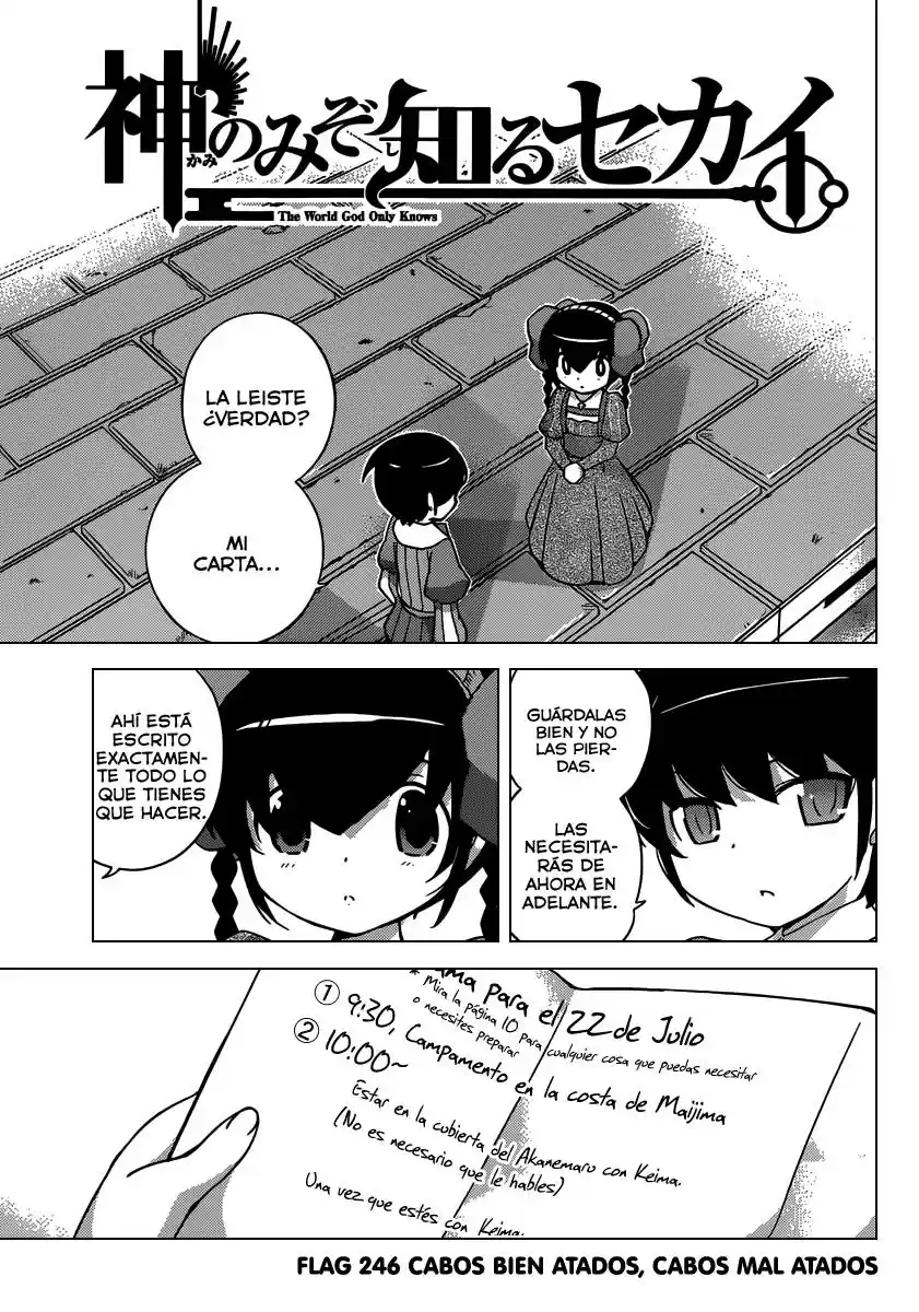 Kami nomi zo Shiru Sekai (2008) - Capítulo 246 - Página 2 - LectorTMOo