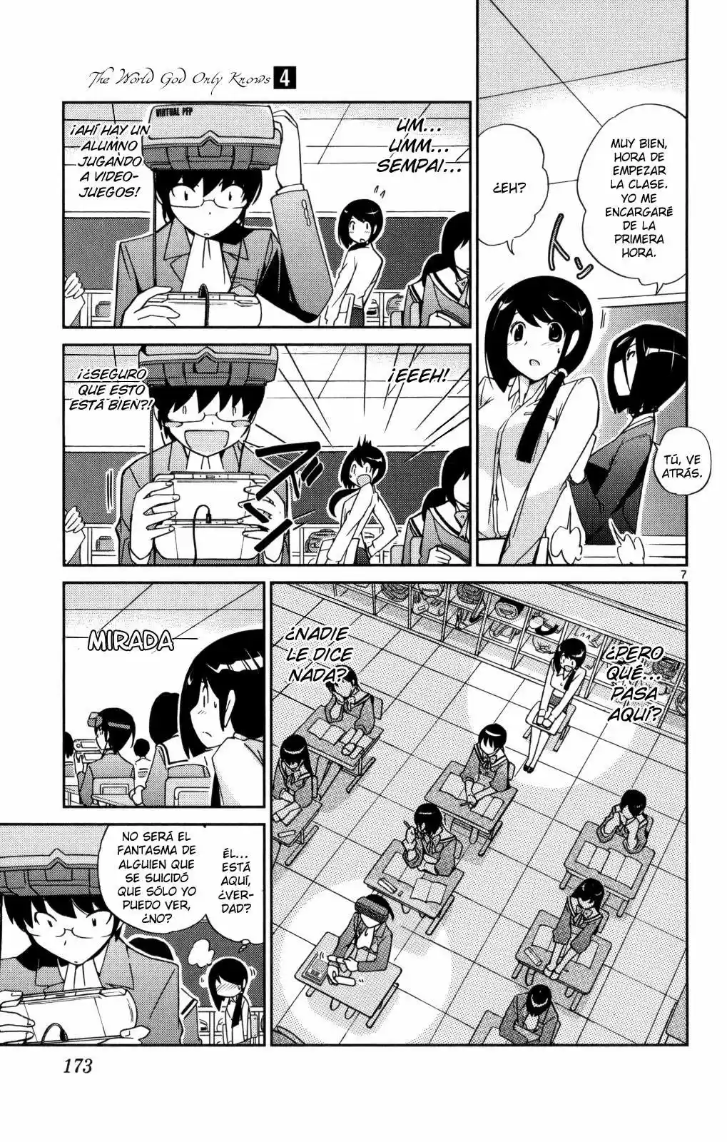 Kami nomi zo Shiru Sekai (2008) - Capítulo 36 - Página 7 - LectorTMOo