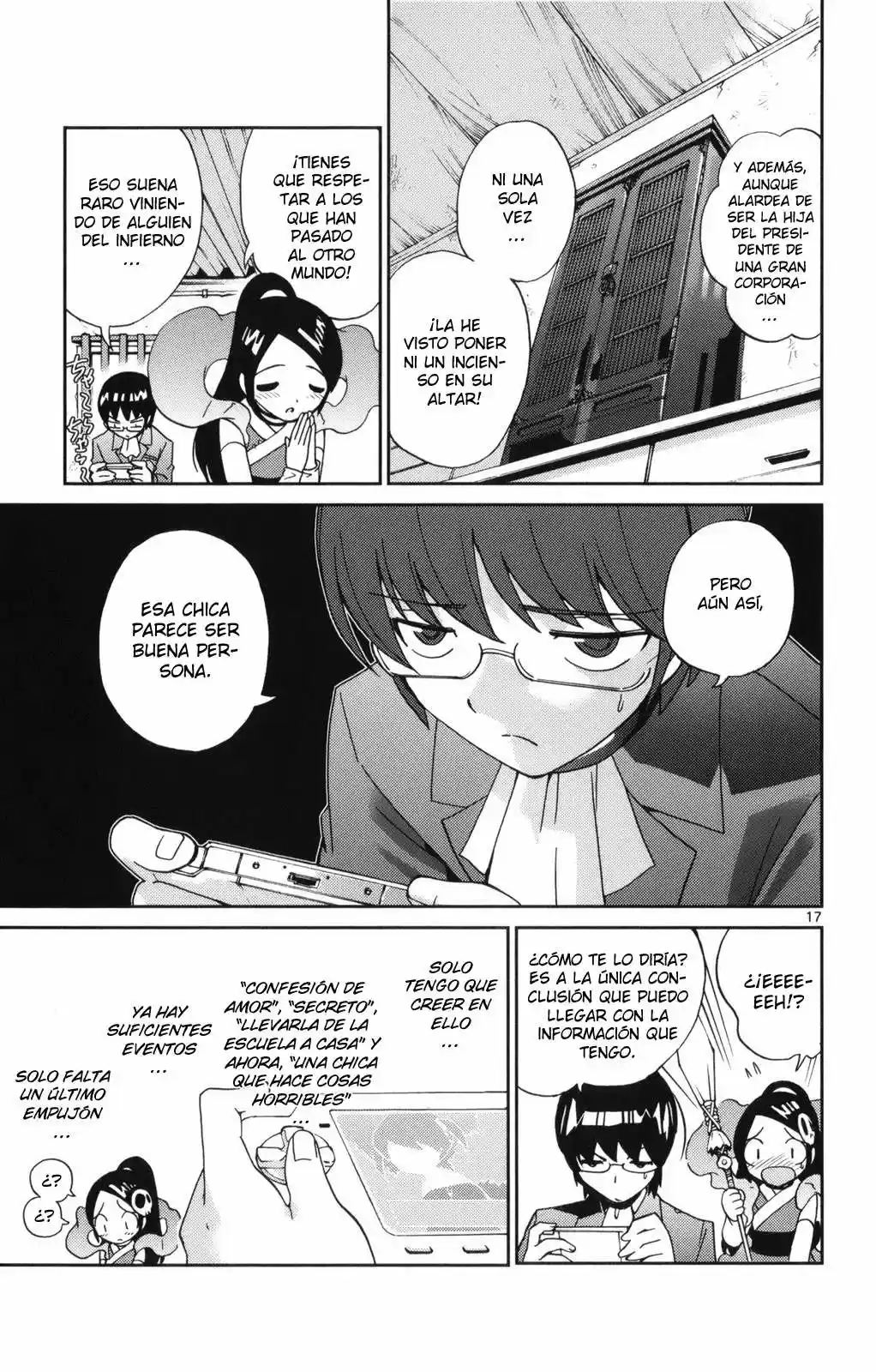 Kami nomi zo Shiru Sekai (2008) - Capítulo 4 - Página 17 - LectorTMOo
