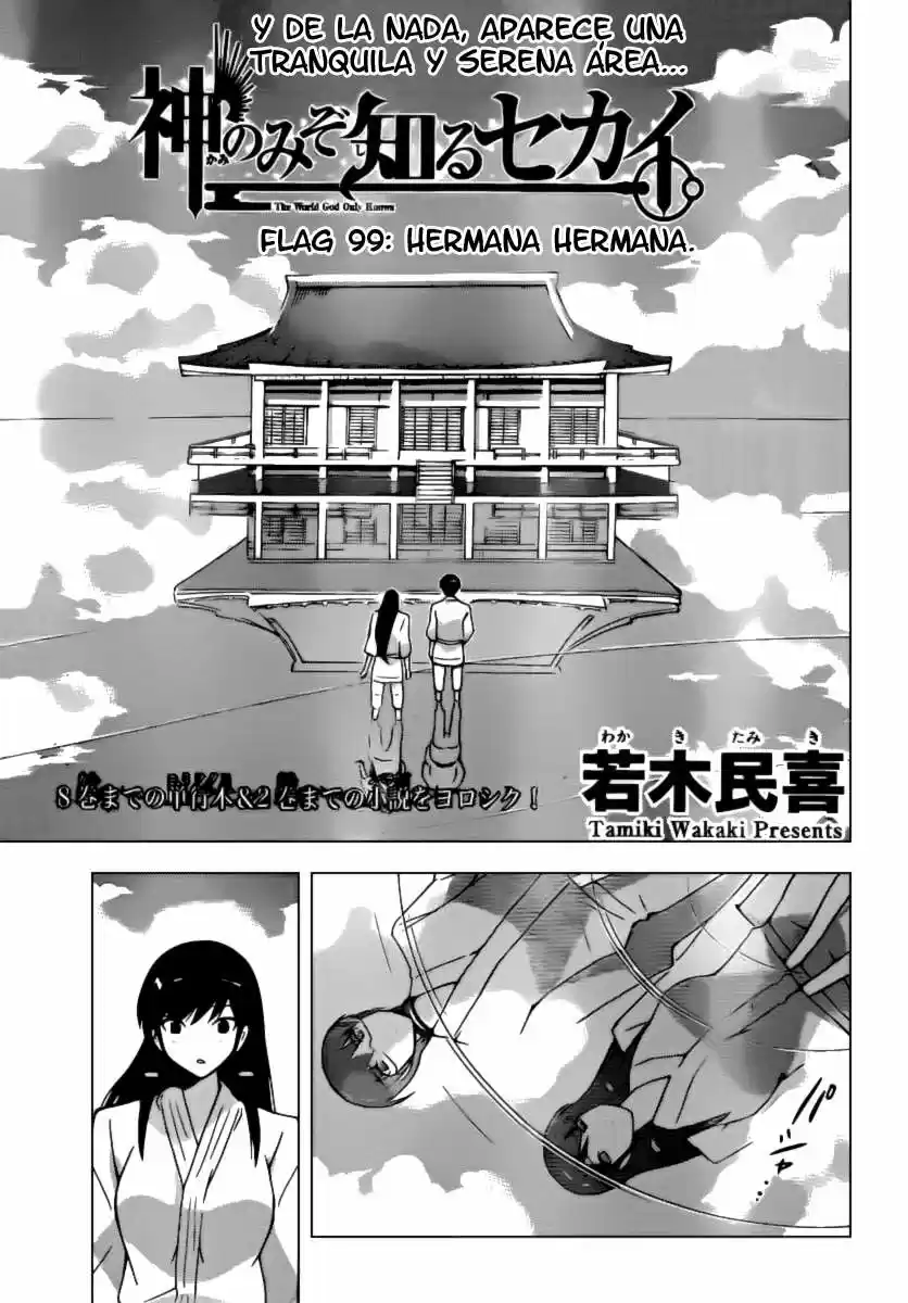 Kami nomi zo Shiru Sekai (2008) - Capítulo 99 - Página 4 - LectorTMOo