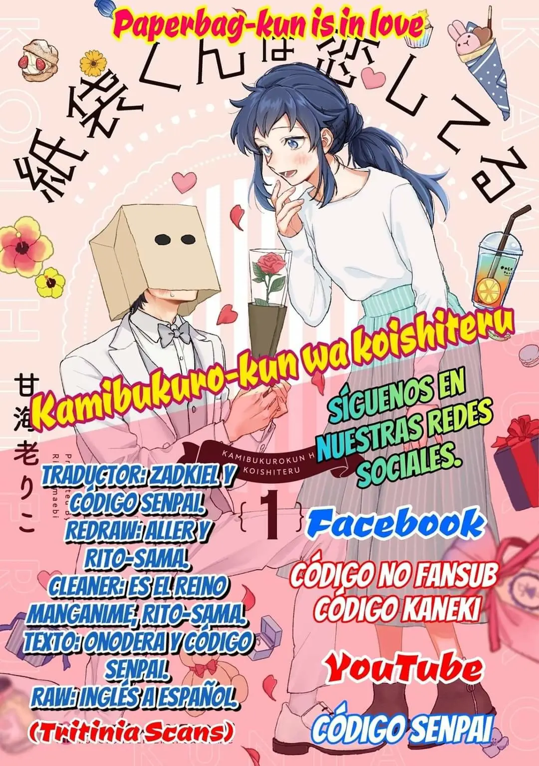Kamibukuro-kun wa koishiteru (2020) - Capítulo 7 - Página 1 - LectorTMOo