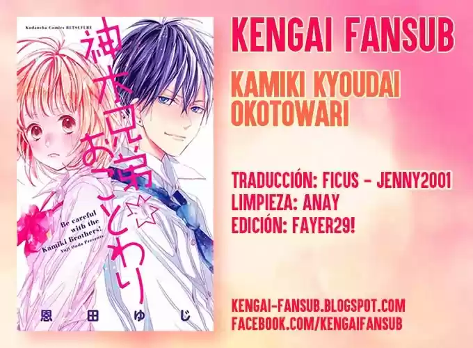 Kamiki Kyoudai Okotowari (2015) - Capítulo 19 - Página 1 - LectorTMOo