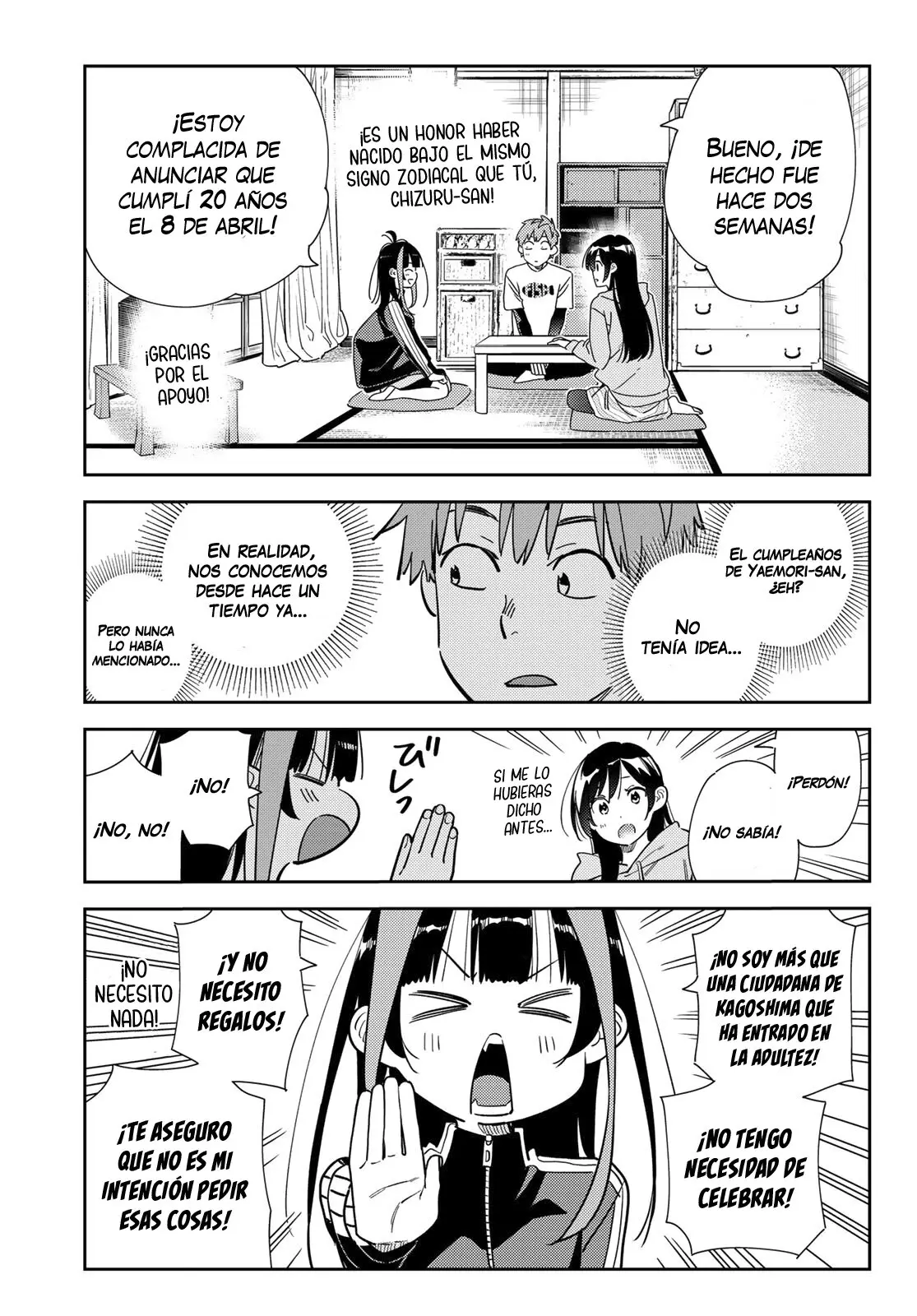 Kanojo, Okarishimasu (Manga) (2017) - Capítulo 284 - Página 4 - LectorTMOo