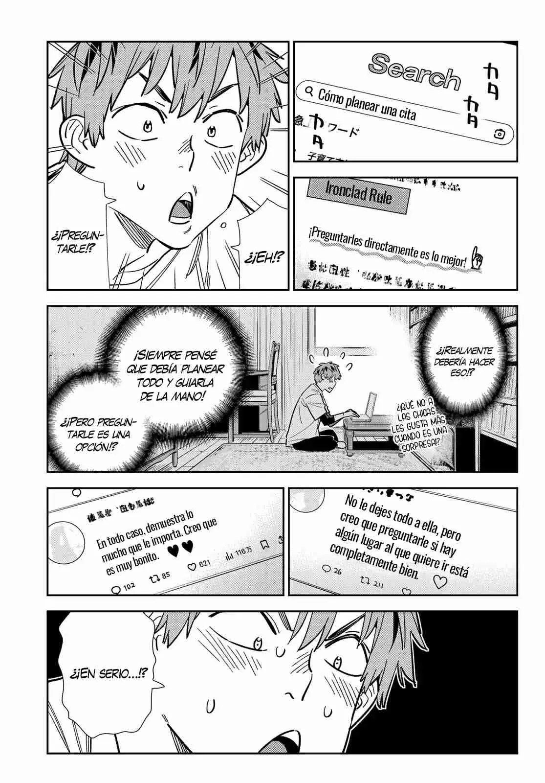 Kanojo, Okarishimasu (Manga) (2017) - Capítulo 321 - Página 12 - LectorTMOo