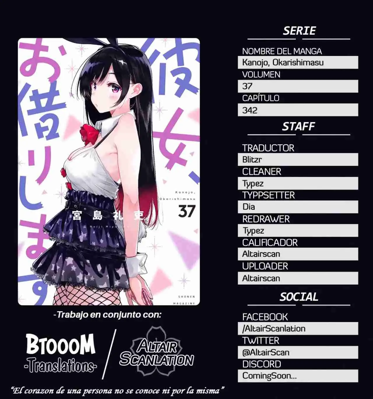 Kanojo, Okarishimasu (Manga) (2017) - Capítulo 342 - Página 8 - LectorTMOo