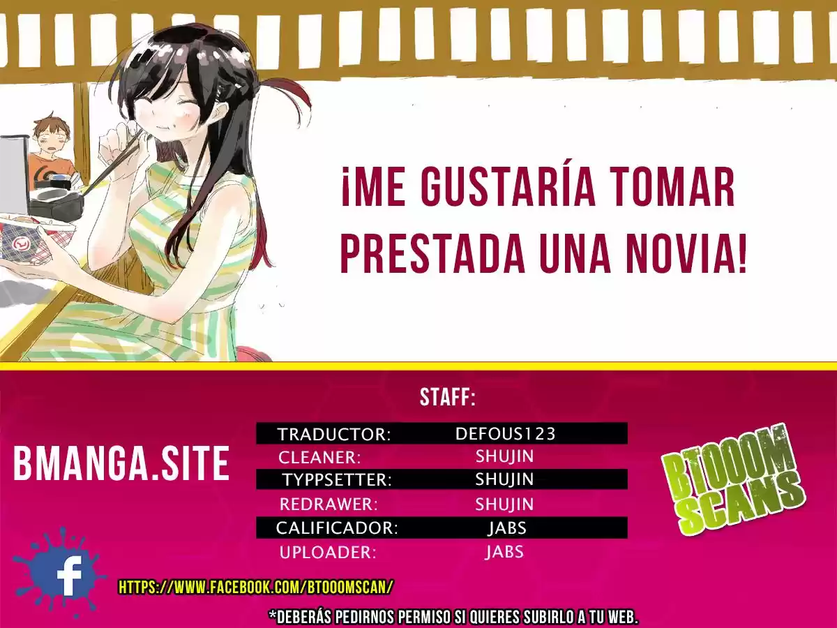 Kanojo, Okarishimasu (Manga) (2017) - Capítulo 38 - Página 1 - LectorTMOo