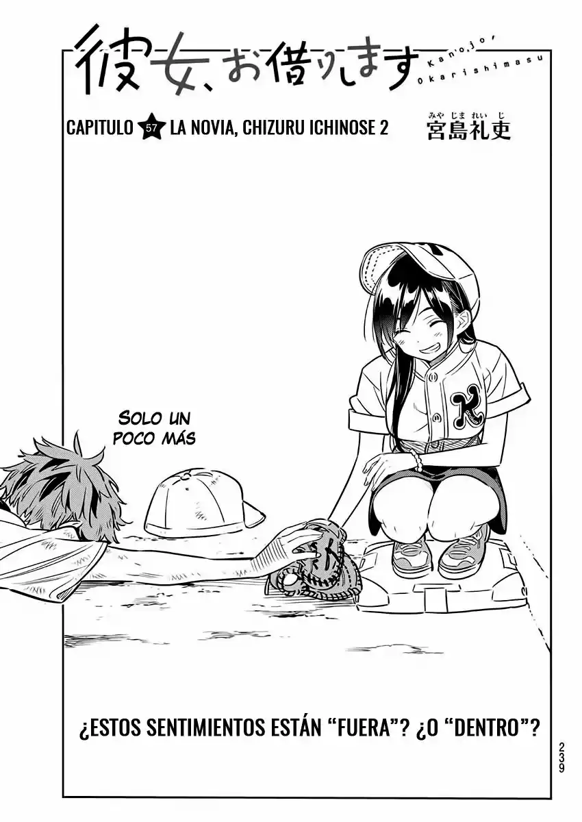Kanojo, Okarishimasu (Manga) (2017) - Capítulo 57 - Página 4 - LectorTMOo
