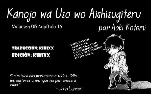 Kanojo wa Uso wo Aishisugiteru (2009) - Capítulo 16 - Página 4 - LectorTMOo