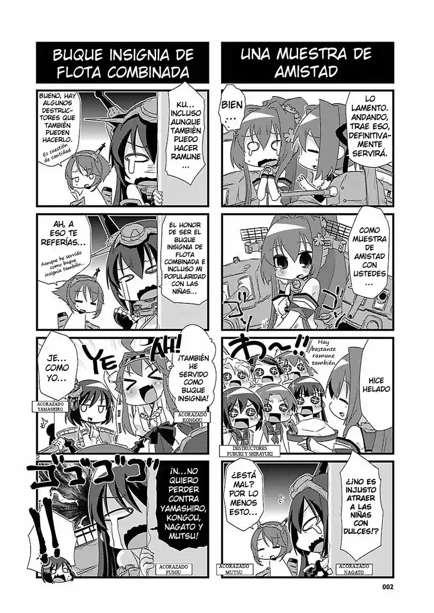 Kantai Collection 4-koma Comic: Fubuki- Ganbarimasu! (2013) - Capítulo 10 - Página 2 - LectorTMOo