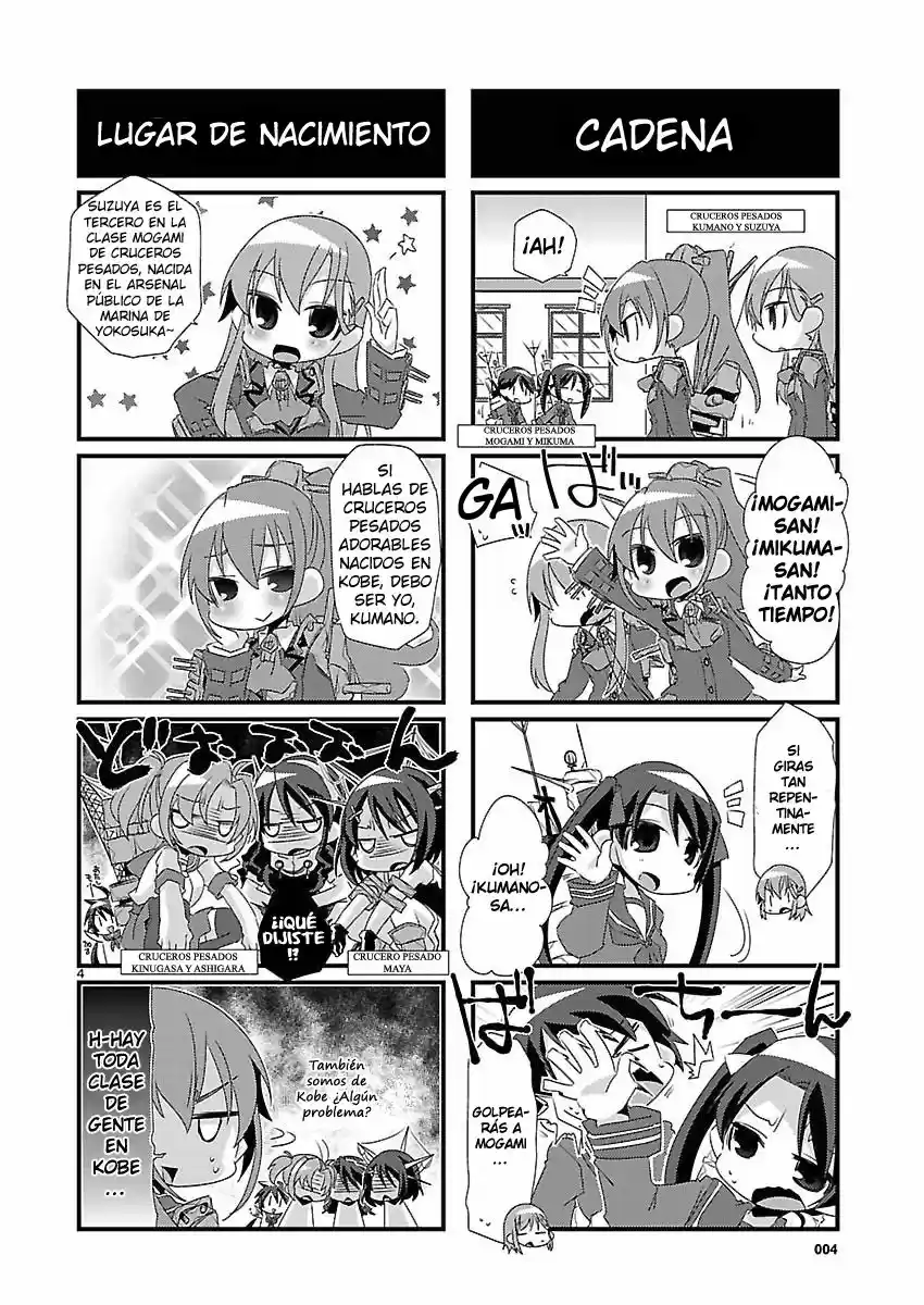 Kantai Collection 4-koma Comic: Fubuki- Ganbarimasu! (2013) - Capítulo 10 - Página 4 - LectorTMOo