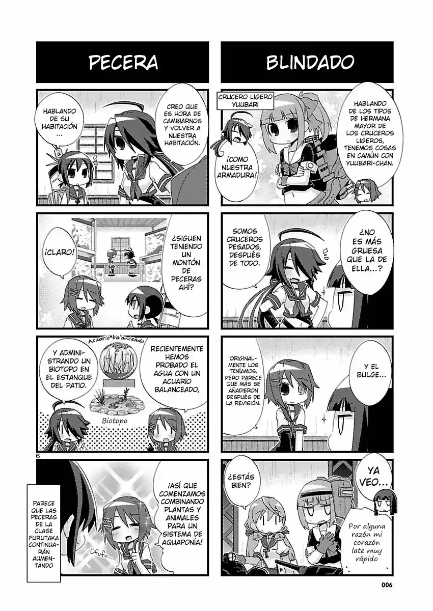 Kantai Collection 4-koma Comic: Fubuki- Ganbarimasu! (2013) - Capítulo 102 - Página 6 - LectorTMOo