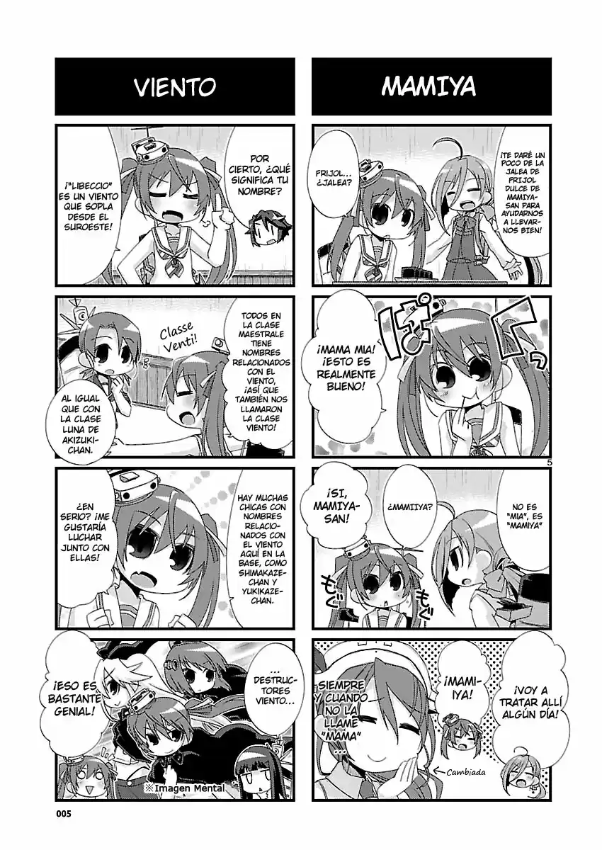 Kantai Collection 4-koma Comic: Fubuki- Ganbarimasu! (2013) - Capítulo 105 - Página 5 - LectorTMOo
