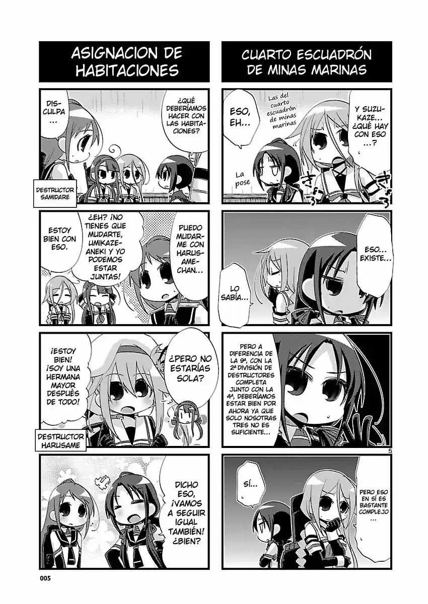 Kantai Collection 4-koma Comic: Fubuki- Ganbarimasu! (2013) - Capítulo 108 - Página 5 - LectorTMOo