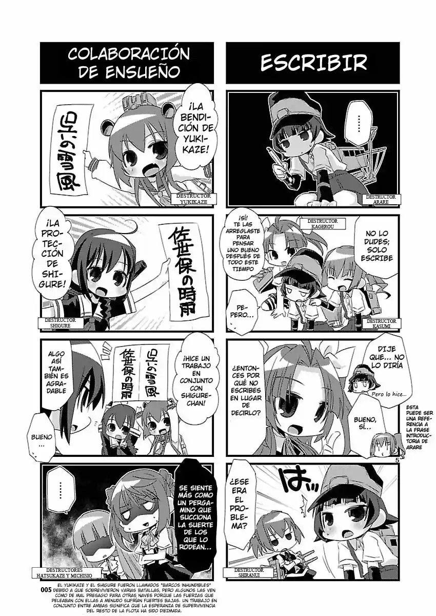 Kantai Collection 4-koma Comic: Fubuki- Ganbarimasu! (2013) - Capítulo 11 - Página 5 - LectorTMOo