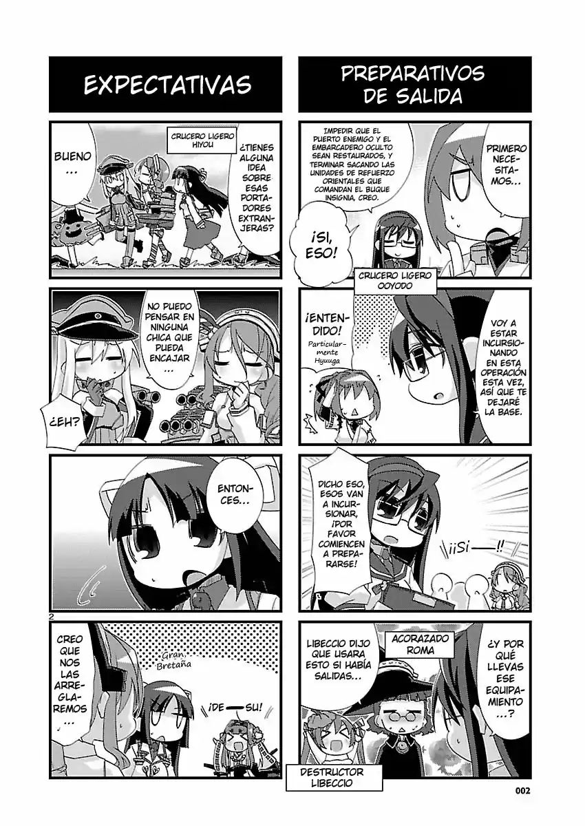 Kantai Collection 4-koma Comic: Fubuki- Ganbarimasu! (2013) - Capítulo 110 - Página 2 - LectorTMOo