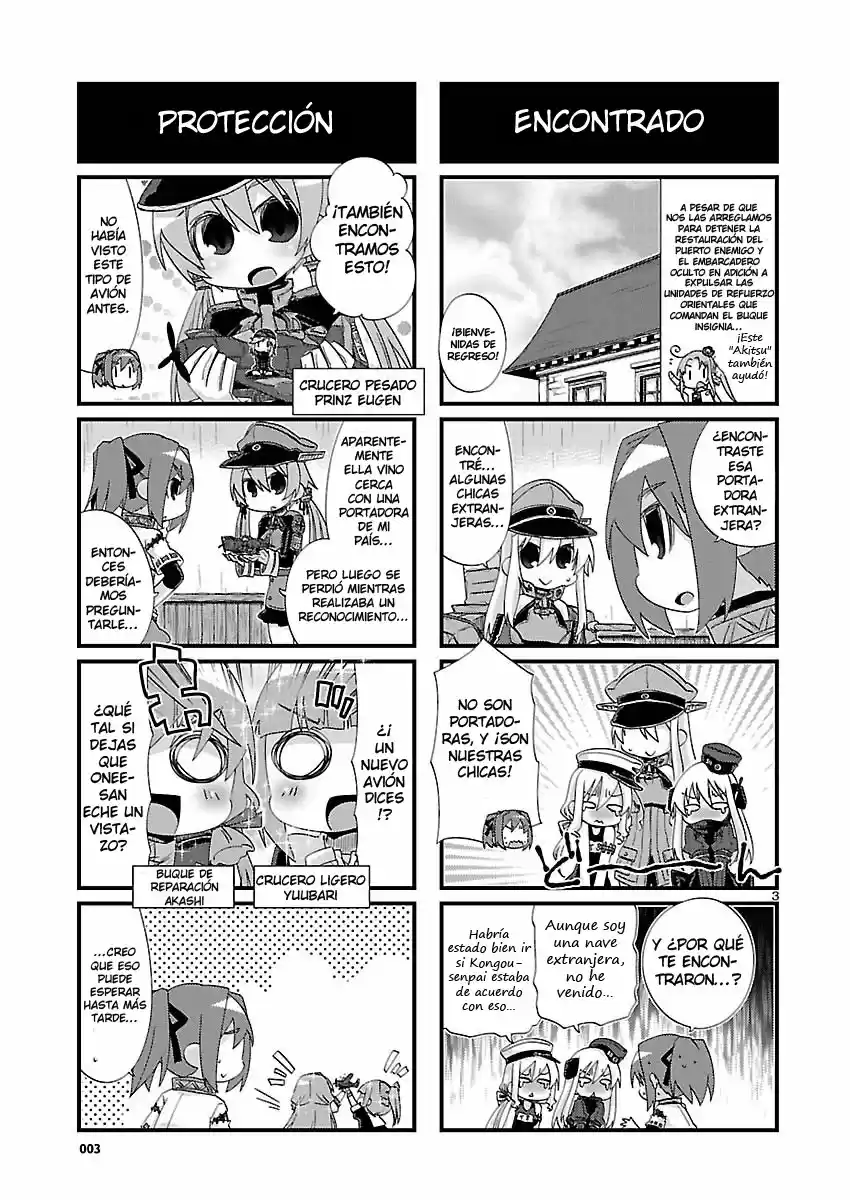 Kantai Collection 4-koma Comic: Fubuki- Ganbarimasu! (2013) - Capítulo 110 - Página 3 - LectorTMOo