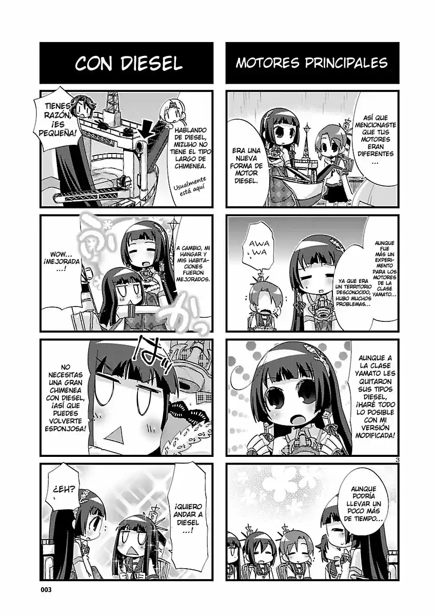 Kantai Collection 4-koma Comic: Fubuki- Ganbarimasu! (2013) - Capítulo 113 - Página 3 - LectorTMOo