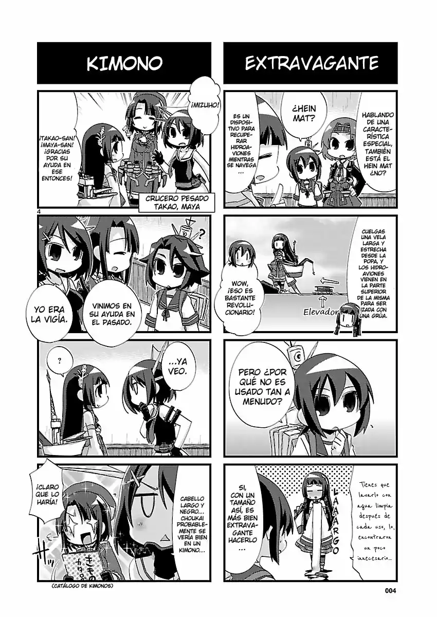 Kantai Collection 4-koma Comic: Fubuki- Ganbarimasu! (2013) - Capítulo 113 - Página 4 - LectorTMOo