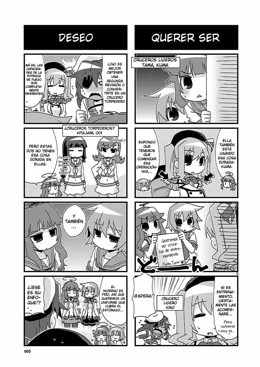 Kantai Collection 4-koma Comic: Fubuki- Ganbarimasu! (2013) - Capítulo 118 - Página 5 - LectorTMOo