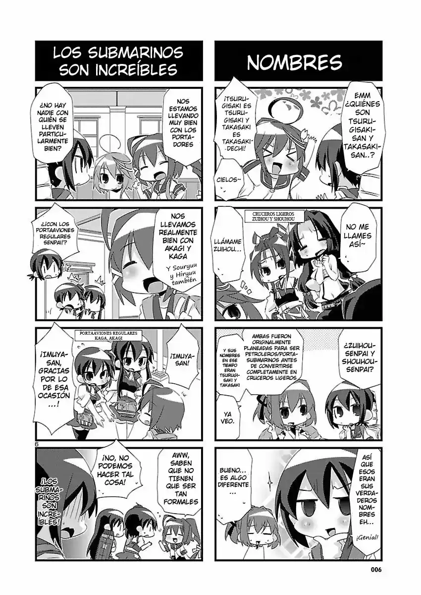 Kantai Collection 4-koma Comic: Fubuki- Ganbarimasu! (2013) - Capítulo 12 - Página 6 - LectorTMOo