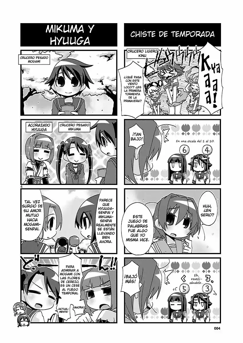 Kantai Collection 4-koma Comic: Fubuki- Ganbarimasu! (2013) - Capítulo 121 - Página 4 - LectorTMOo