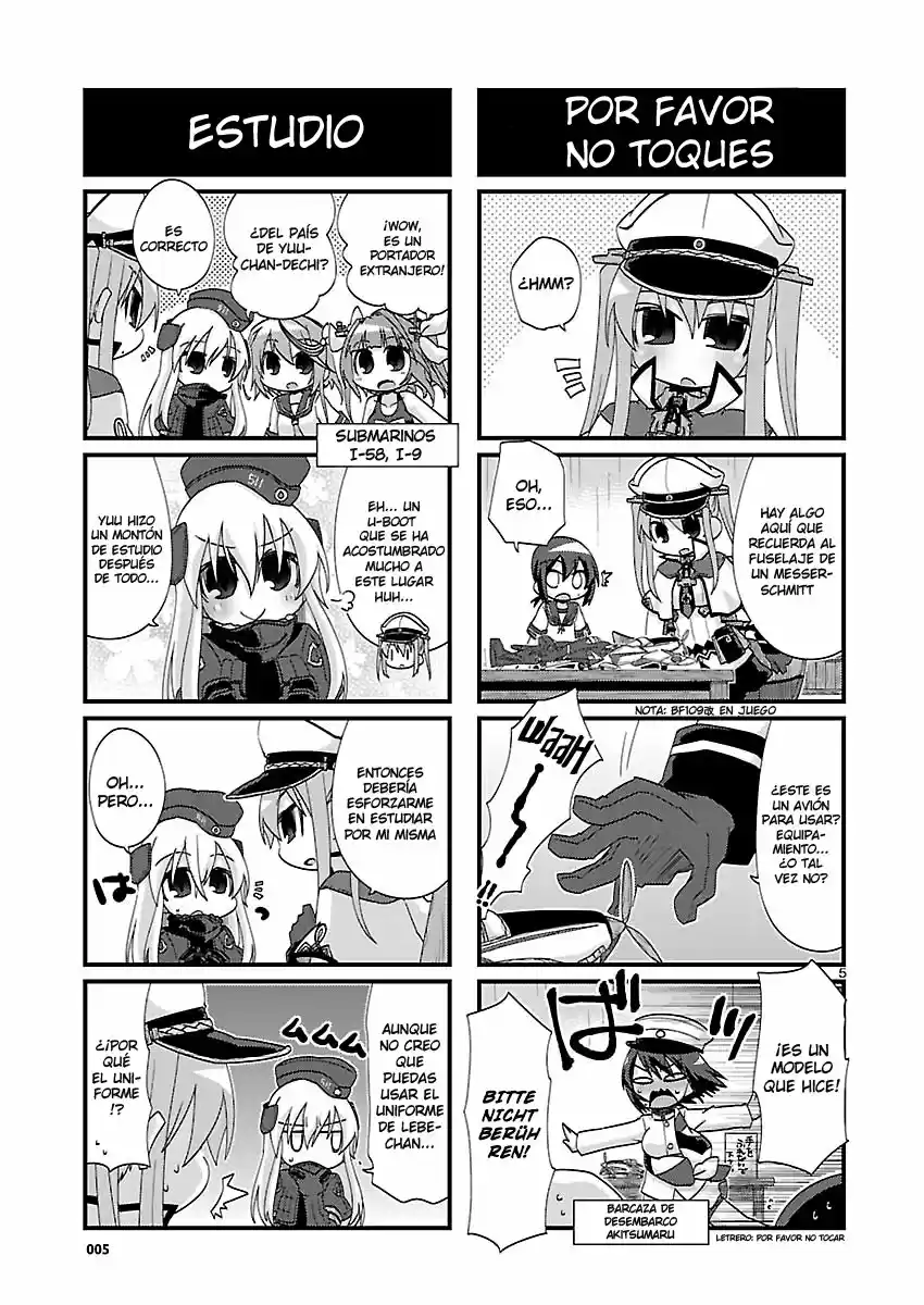 Kantai Collection 4-koma Comic: Fubuki- Ganbarimasu! (2013) - Capítulo 123 - Página 5 - LectorTMOo