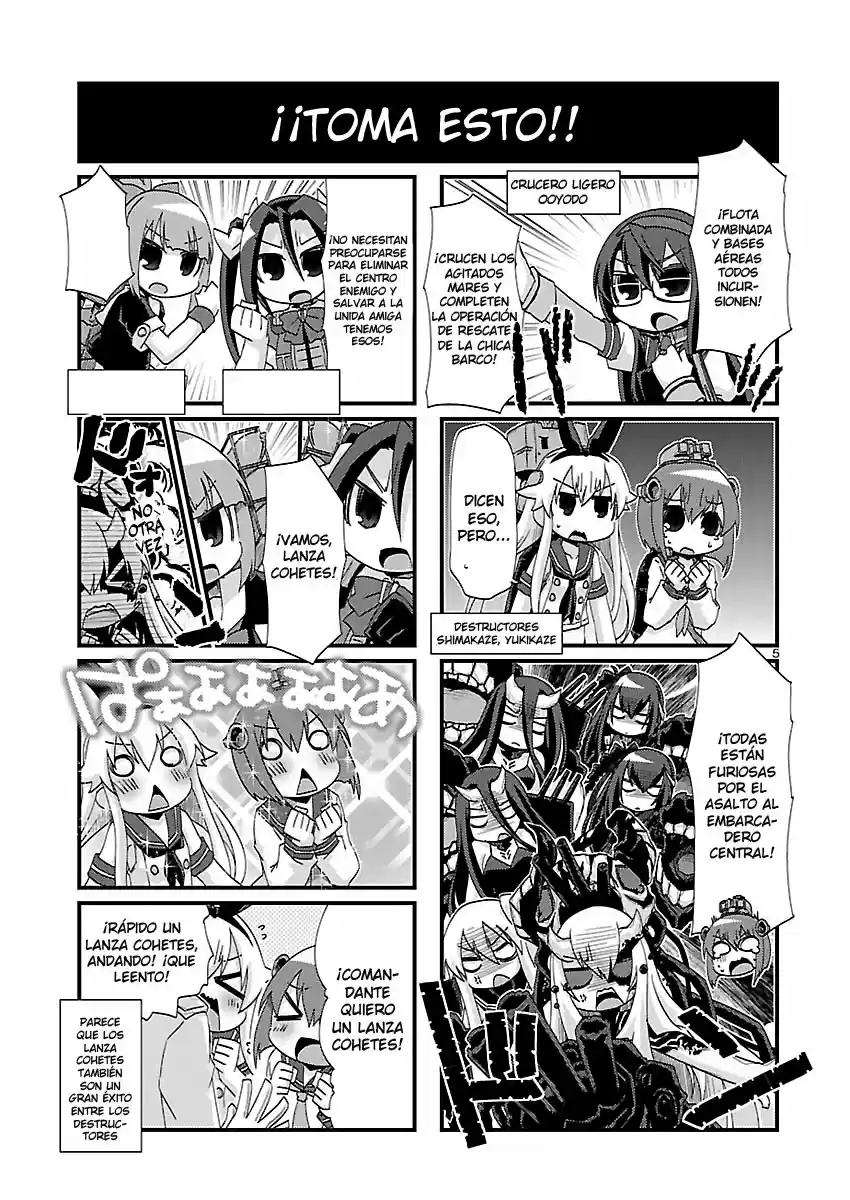 Kantai Collection 4-koma Comic: Fubuki- Ganbarimasu! (2013) - Capítulo 127 - Página 5 - LectorTMOo