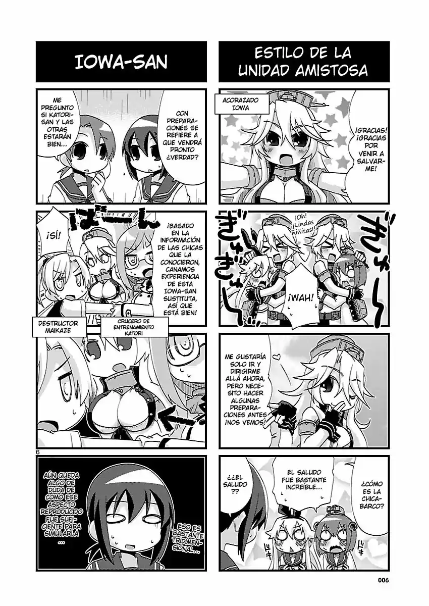 Kantai Collection 4-koma Comic: Fubuki- Ganbarimasu! (2013) - Capítulo 127 - Página 6 - LectorTMOo