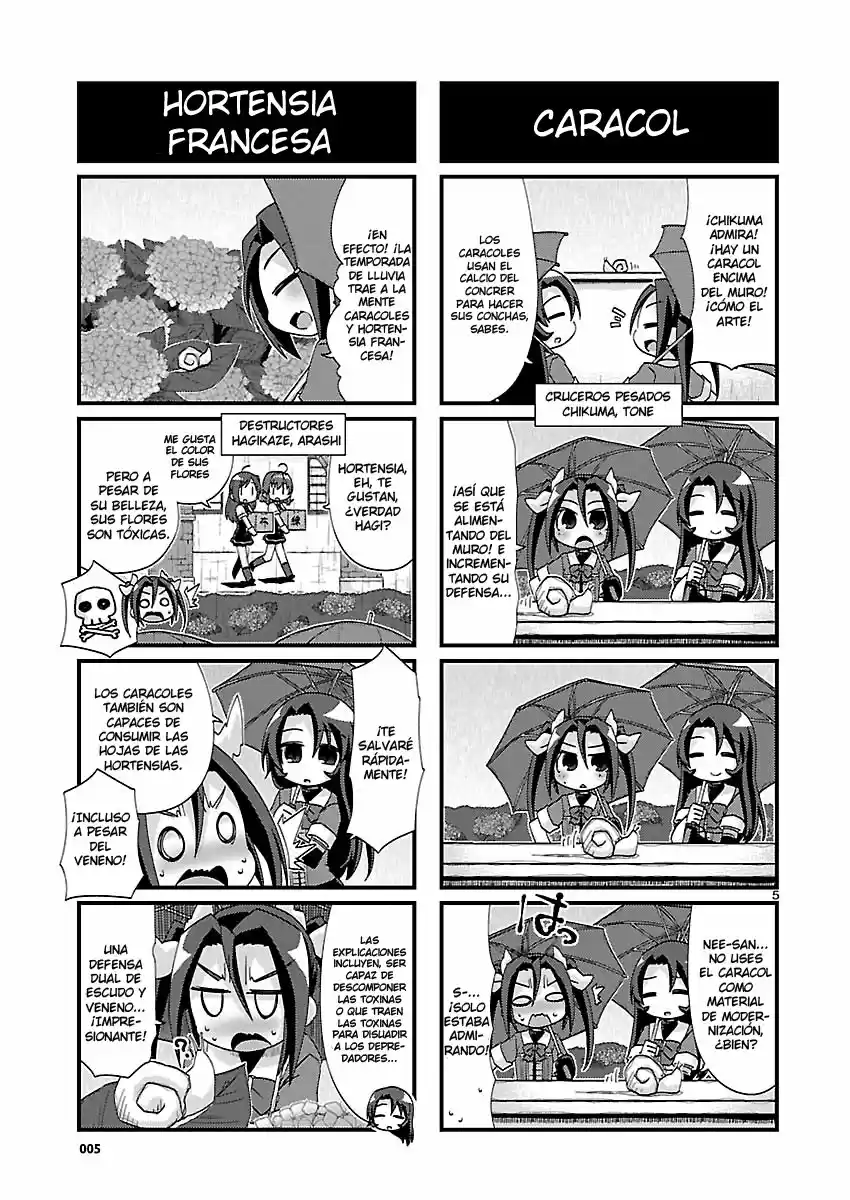 Kantai Collection 4-koma Comic: Fubuki- Ganbarimasu! (2013) - Capítulo 128 - Página 5 - LectorTMOo