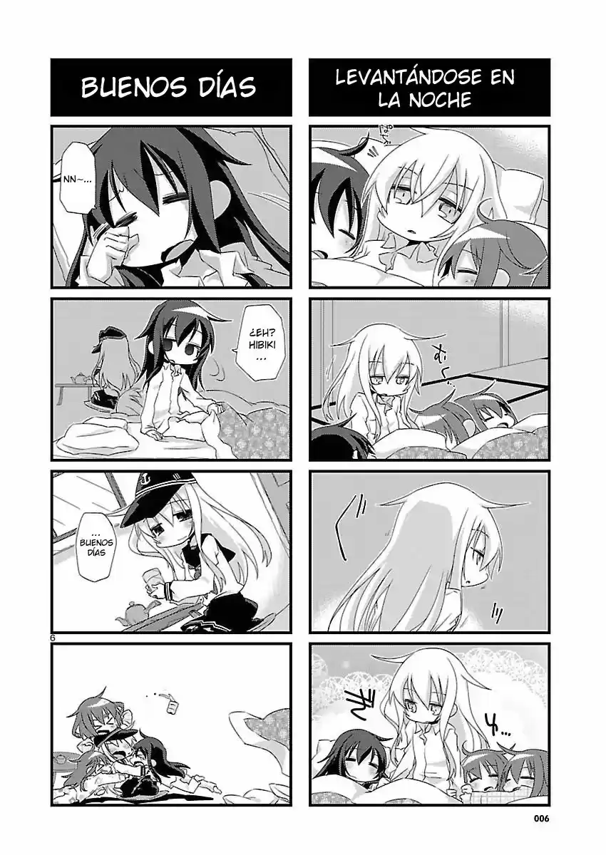Kantai Collection 4-koma Comic: Fubuki- Ganbarimasu! (2013) - Capítulo 13 - Página 6 - LectorTMOo