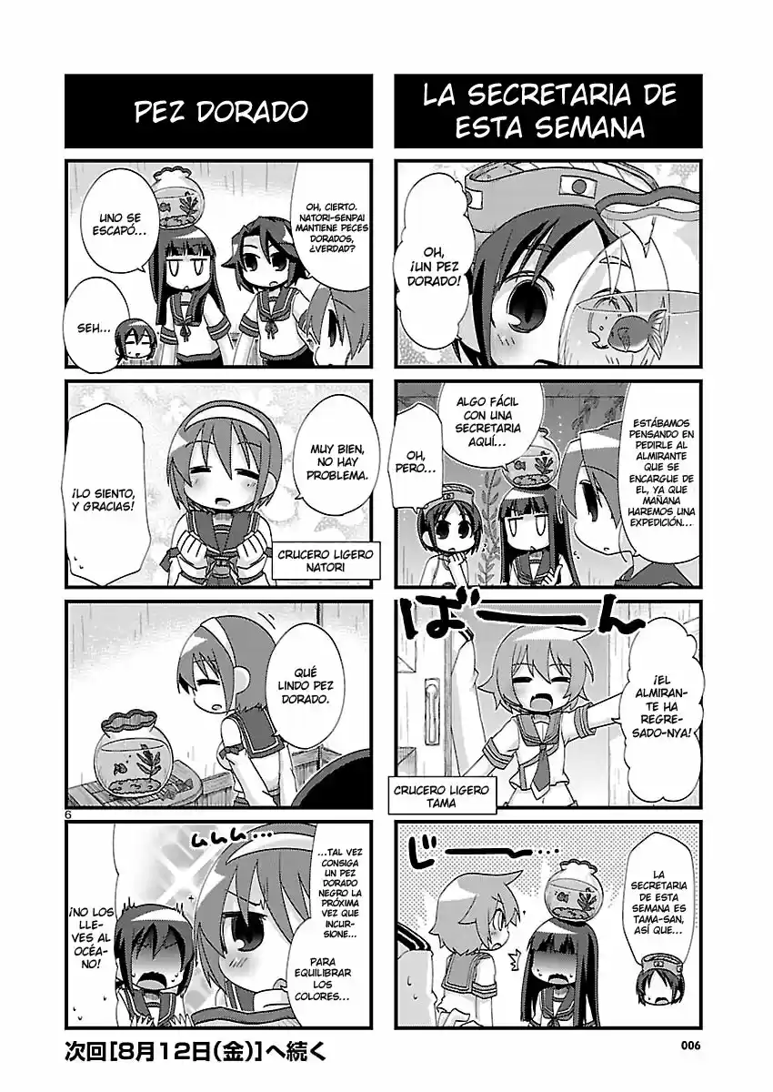 Kantai Collection 4-koma Comic: Fubuki- Ganbarimasu! (2013) - Capítulo 132 - Página 6 - LectorTMOo