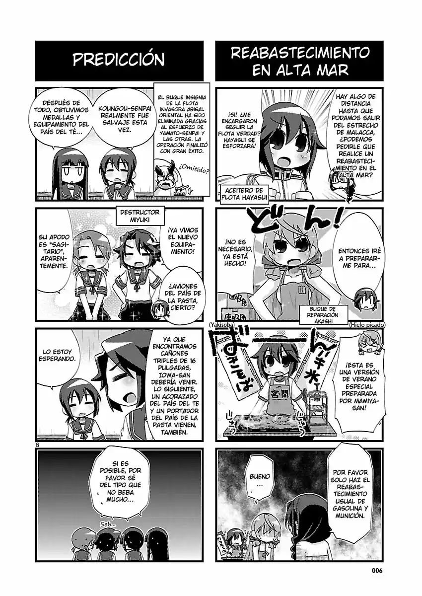 Kantai Collection 4-koma Comic: Fubuki- Ganbarimasu! (2013) - Capítulo 137 - Página 6 - LectorTMOo