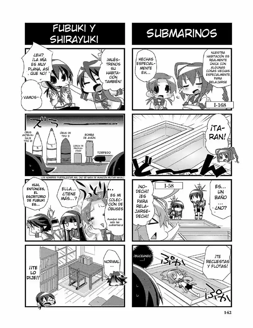 Kantai Collection 4-koma Comic: Fubuki- Ganbarimasu! (2013) - Capítulo 14.5 - Página 6 - LectorTMOo