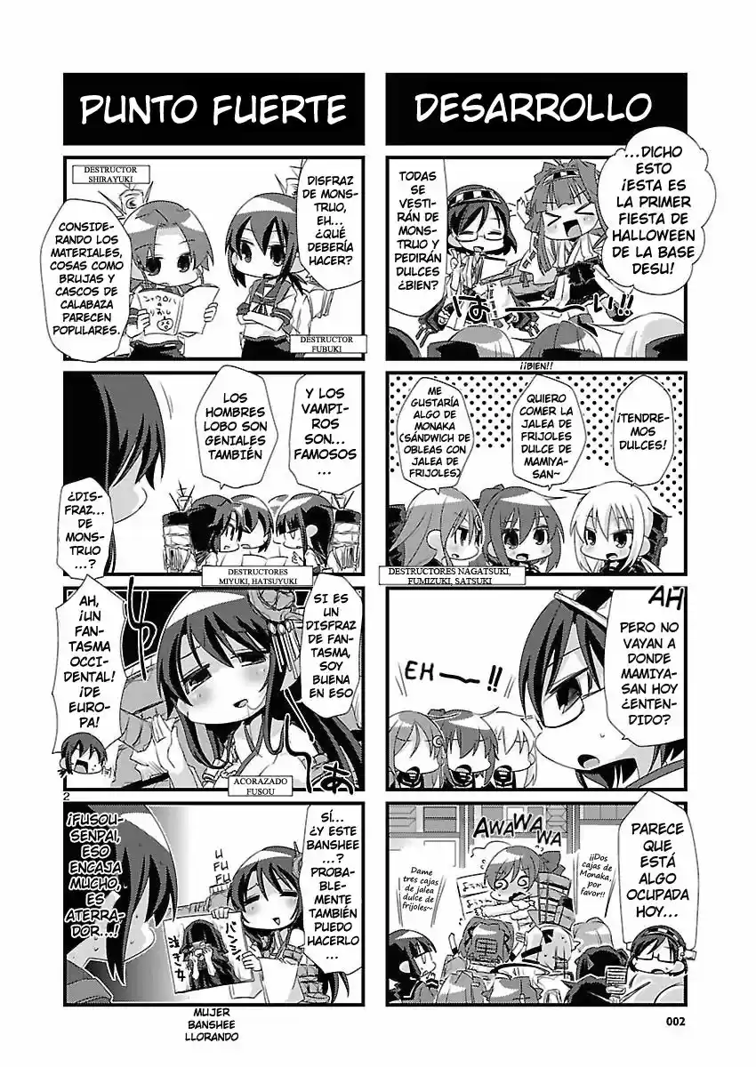 Kantai Collection 4-koma Comic: Fubuki- Ganbarimasu! (2013) - Capítulo 14 - Página 2 - LectorTMOo