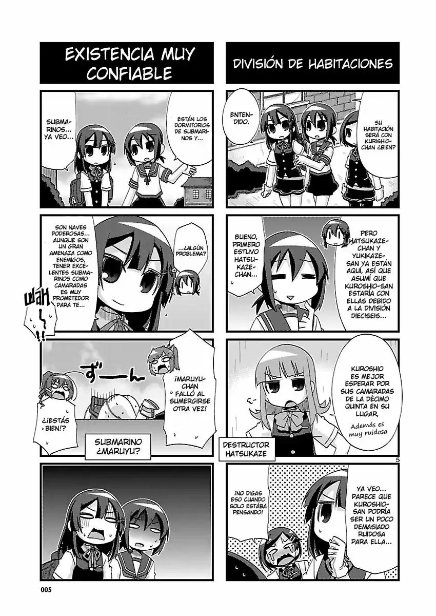 Kantai Collection 4-koma Comic: Fubuki- Ganbarimasu! (2013) - Capítulo 142 - Página 5 - LectorTMOo