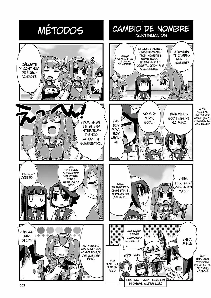 Kantai Collection 4-koma Comic: Fubuki- Ganbarimasu! (2013) - Capítulo 145 - Página 3 - LectorTMOo