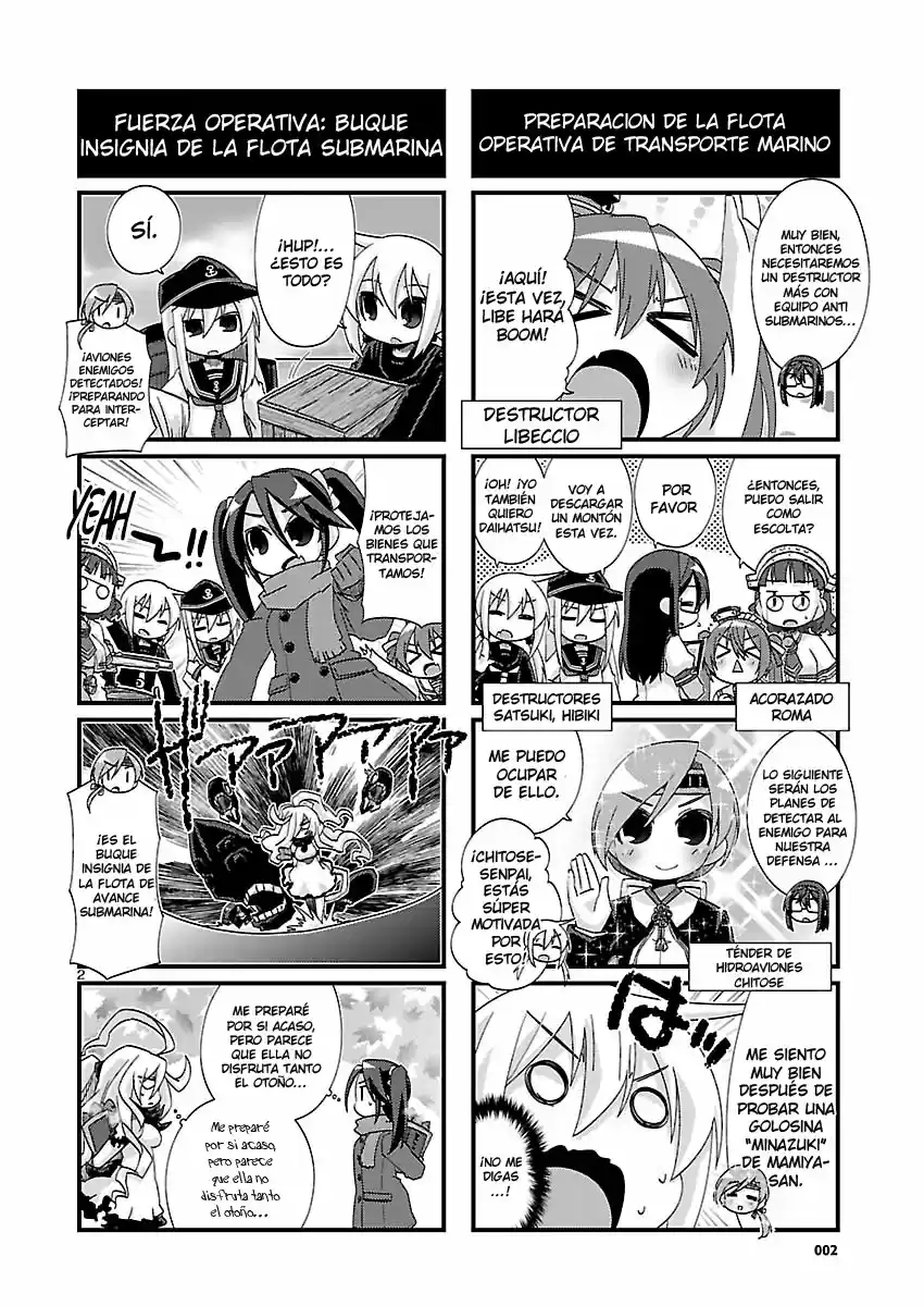 Kantai Collection 4-koma Comic: Fubuki- Ganbarimasu! (2013) - Capítulo 147 - Página 2 - LectorTMOo