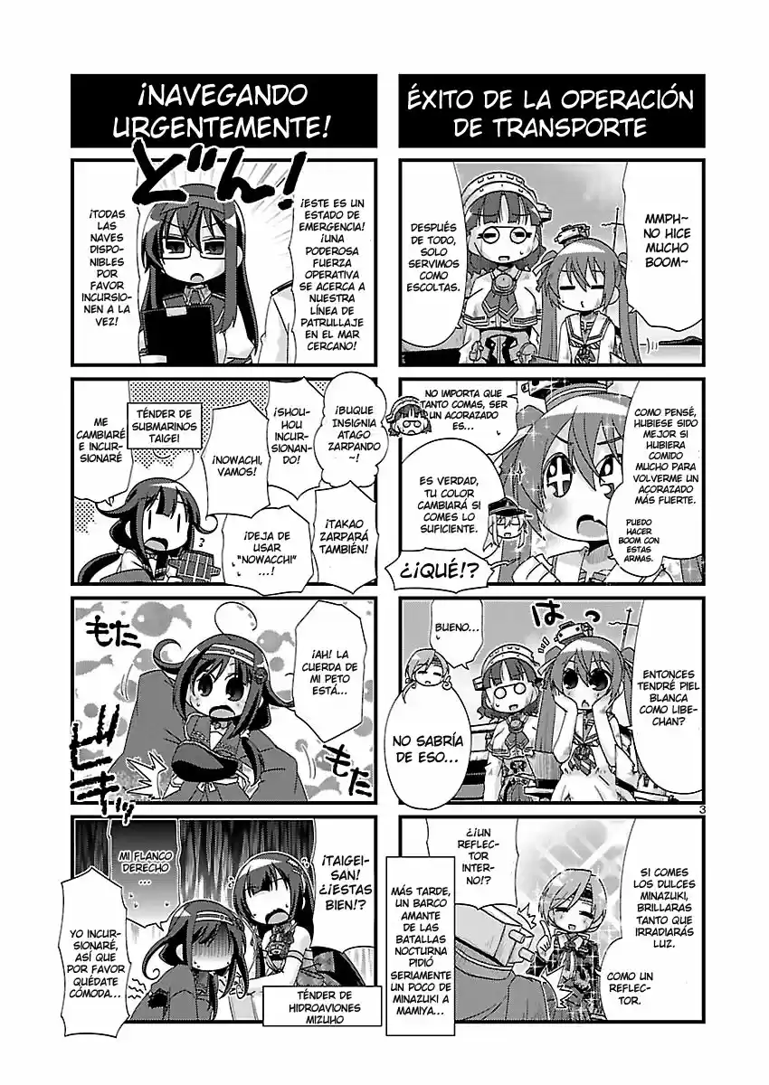 Kantai Collection 4-koma Comic: Fubuki- Ganbarimasu! (2013) - Capítulo 147 - Página 3 - LectorTMOo
