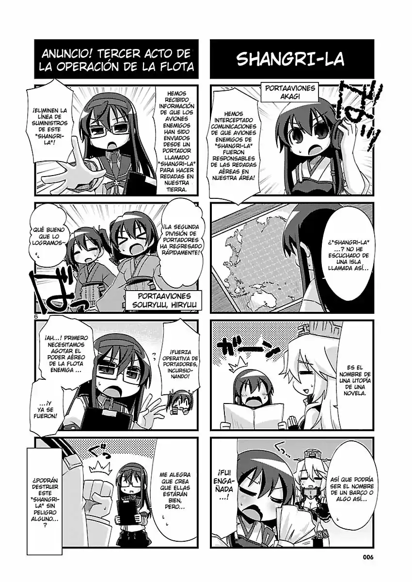 Kantai Collection 4-koma Comic: Fubuki- Ganbarimasu! (2013) - Capítulo 147 - Página 6 - LectorTMOo