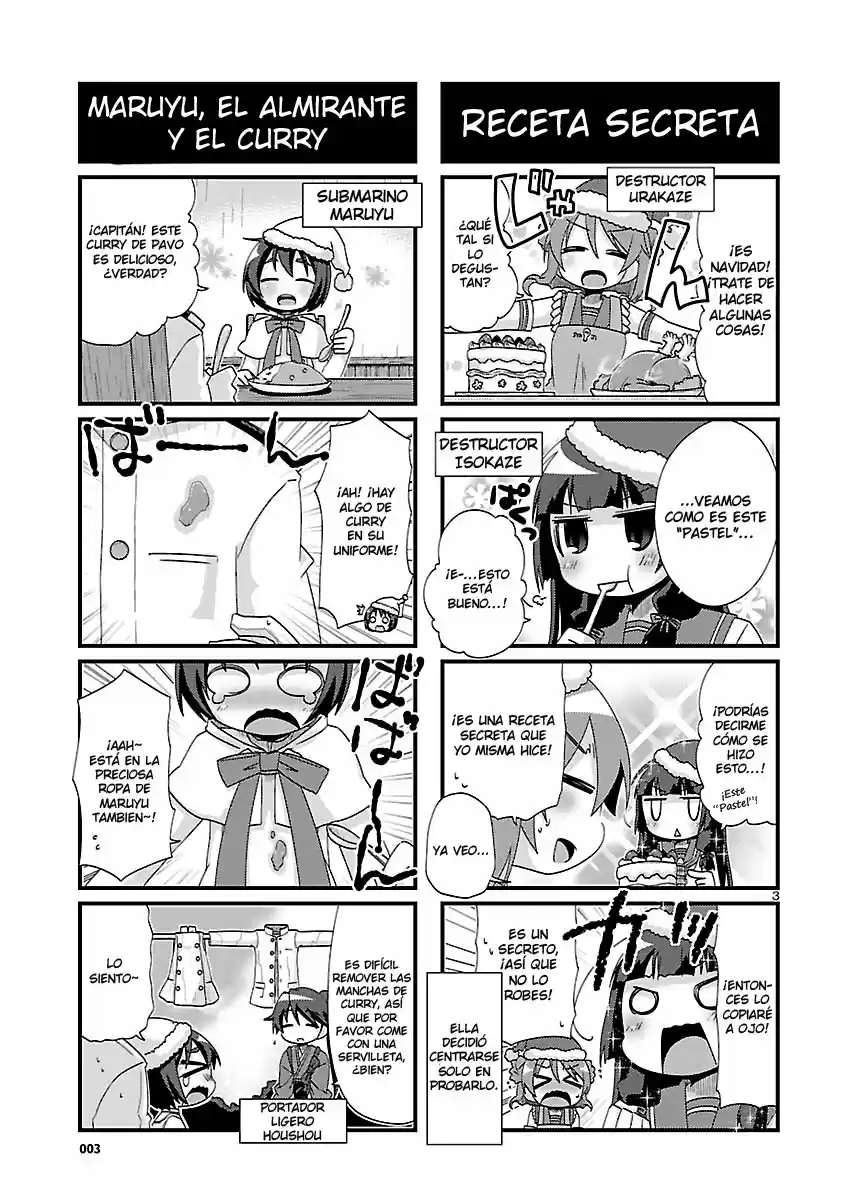 Kantai Collection 4-koma Comic: Fubuki- Ganbarimasu! (2013) - Capítulo 149 - Página 3 - LectorTMOo