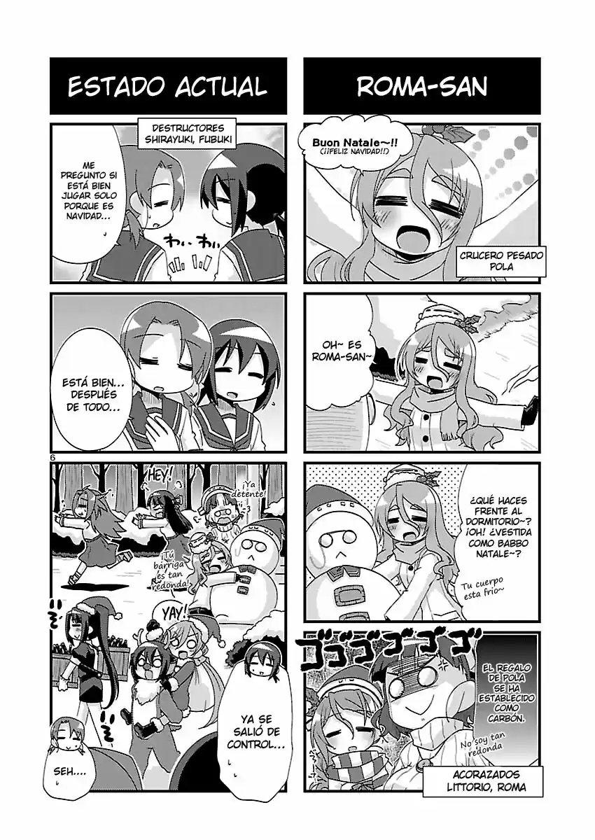 Kantai Collection 4-koma Comic: Fubuki- Ganbarimasu! (2013) - Capítulo 149 - Página 6 - LectorTMOo