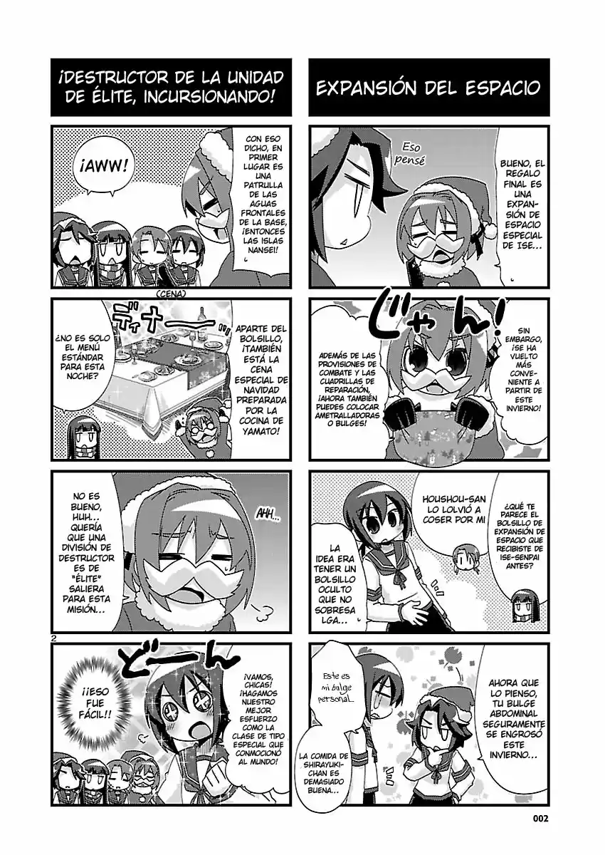 Kantai Collection 4-koma Comic: Fubuki- Ganbarimasu! (2013) - Capítulo 150 - Página 2 - LectorTMOo