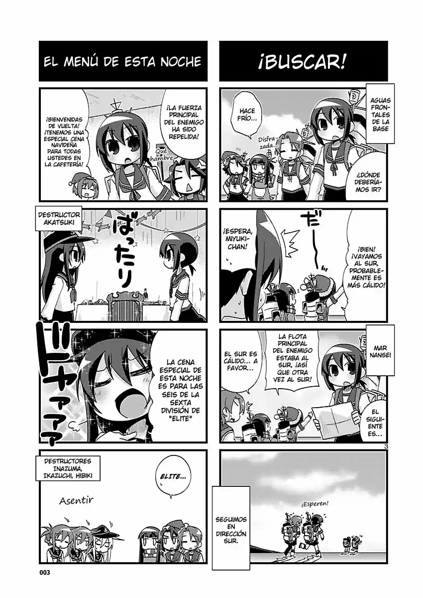 Kantai Collection 4-koma Comic: Fubuki- Ganbarimasu! (2013) - Capítulo 150 - Página 3 - LectorTMOo