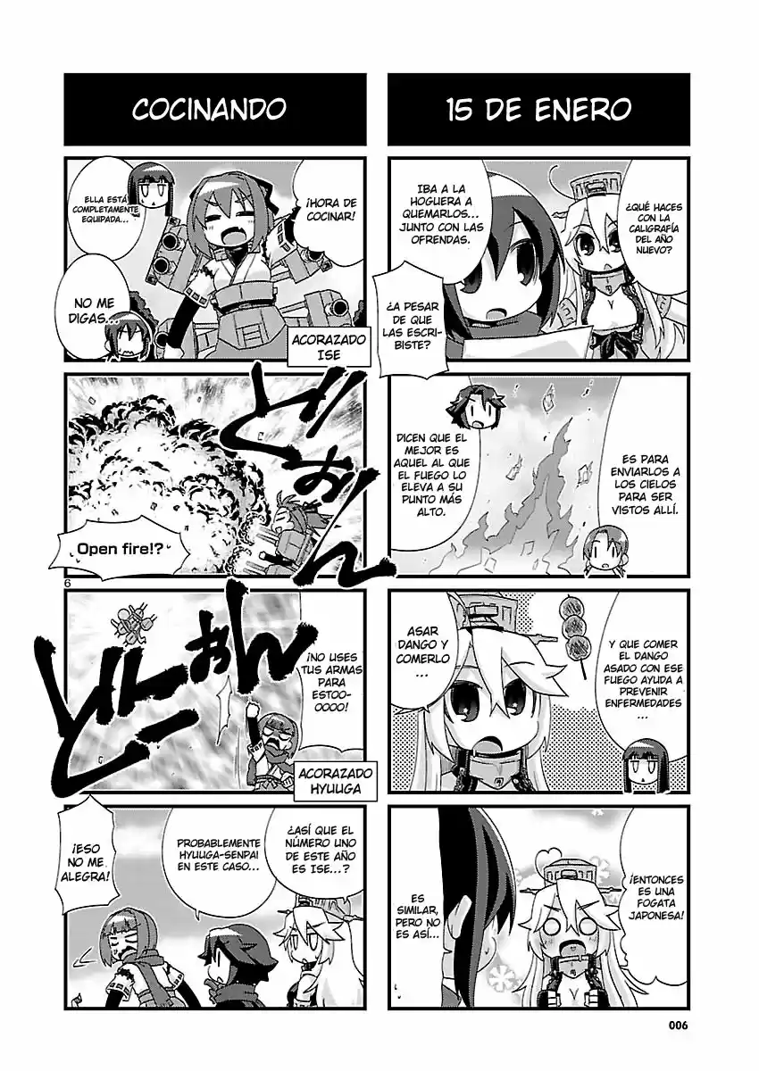 Kantai Collection 4-koma Comic: Fubuki- Ganbarimasu! (2013) - Capítulo 151 - Página 6 - LectorTMOo