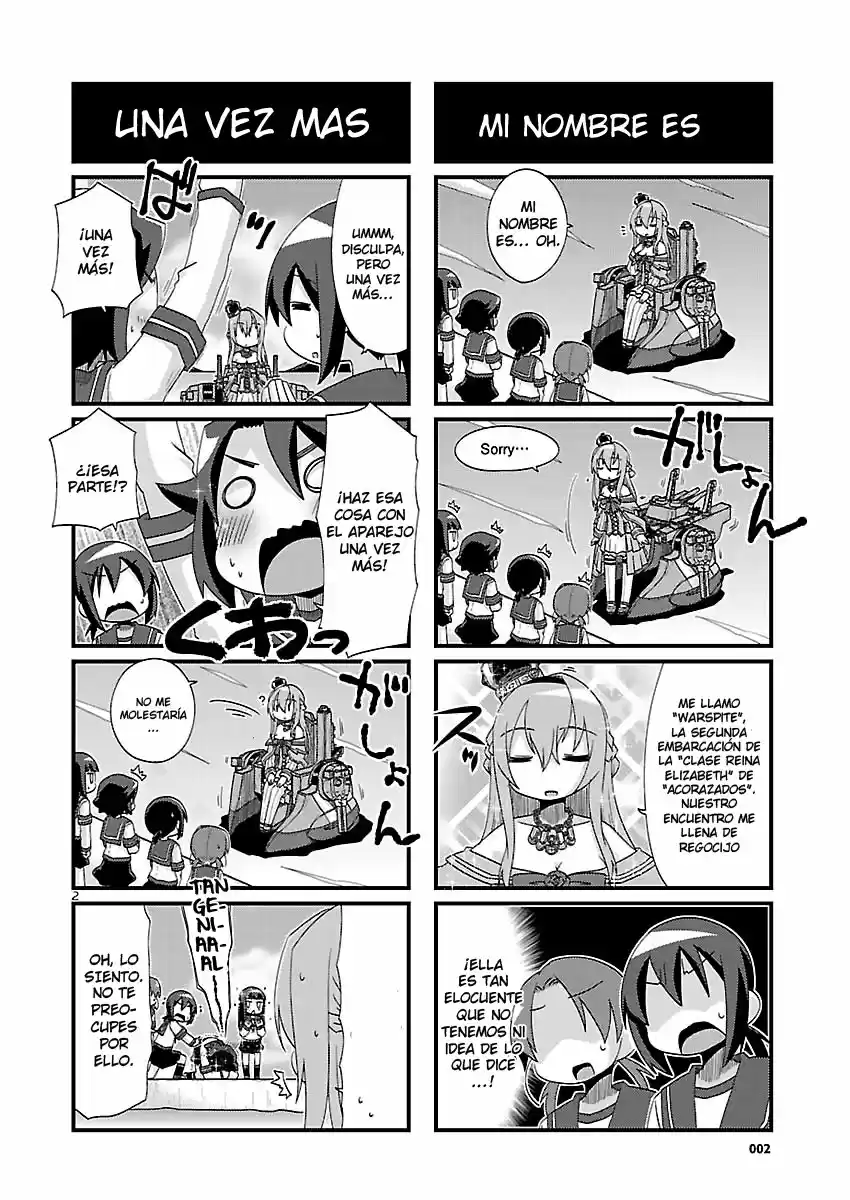 Kantai Collection 4-koma Comic: Fubuki- Ganbarimasu! (2013) - Capítulo 152 - Página 2 - LectorTMOo